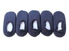 Mens Slipper Socks with Non Slip Grippers Indoor Short Socks Cozy Floor Slippers, 5 Pairs