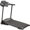 Compact Easy Folding Treadmill Motorized Running Jogging Machine with Audio Speakers and Incline Adjuster RT