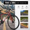 A27305 700c Ecarpat Road Bike, 21-Speed Disc Brakes, Carbon Steel Frame Bike ,Racing Bike City Commuting Road Bicycle for Men Women