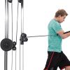 Lat Pulldown Machine Home Gym Fitness Silver