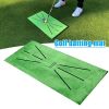 1pc Golf Training Swing Detection Mat; Golf Garden Grassland Practice Training Equipment; Mesh Aid Cushion 30x60CM(11.81*23.62in)